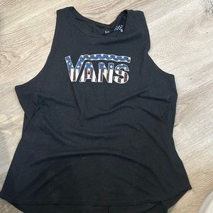 VANS American flag tank